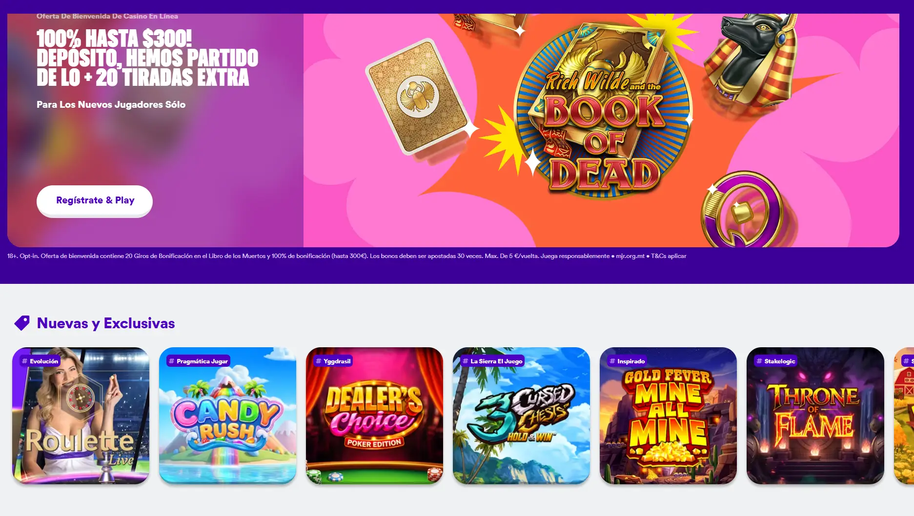 🇪🇸 Casumo – Licencia DGOJ & más de 2.000 juegos en España